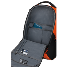 SAMSONITE Notebook hátizsák 140874-1641, URBAN LAPTOP BACKPACK M USB 15.6" (ORANGE) -ECODIVER