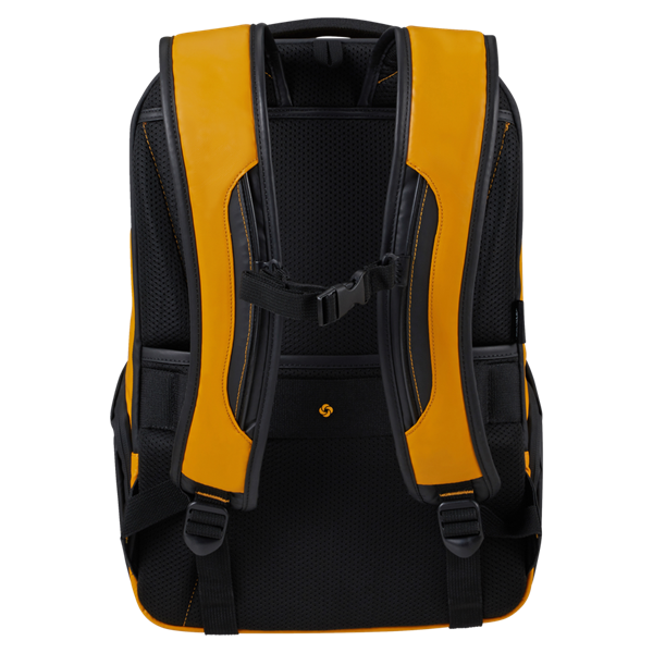 SAMSONITE Notebook hátizsák 140874-1924, URBAN LAPTOP BACKPACK M USB 15.6" (YELLOW) -ECODIVER