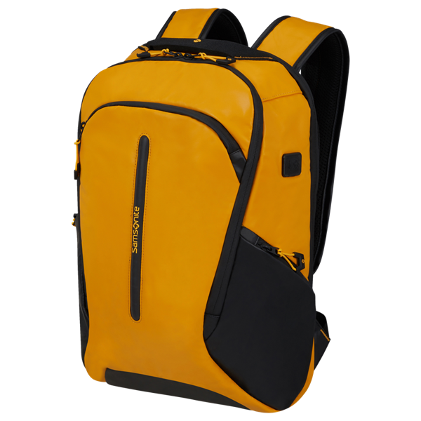 SAMSONITE Notebook hátizsák 140874-1924, URBAN LAPTOP BACKPACK M USB 15.6" (YELLOW) -ECODIVER