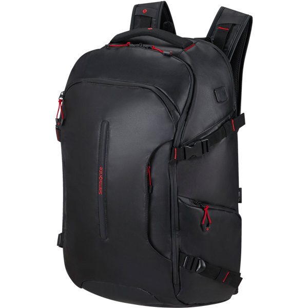 SAMSONITE Notebook hátizsák 142896-1041, TRAVEL BACKPACK S 38L 17.3" (BLACK) -ECODIVER