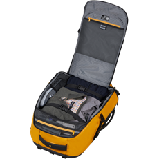 SAMSONITE Notebook hátizsák 142897-1924, TRAVEL BACKPACK M 55L 17.3" (YELLOW) -ECODIVER