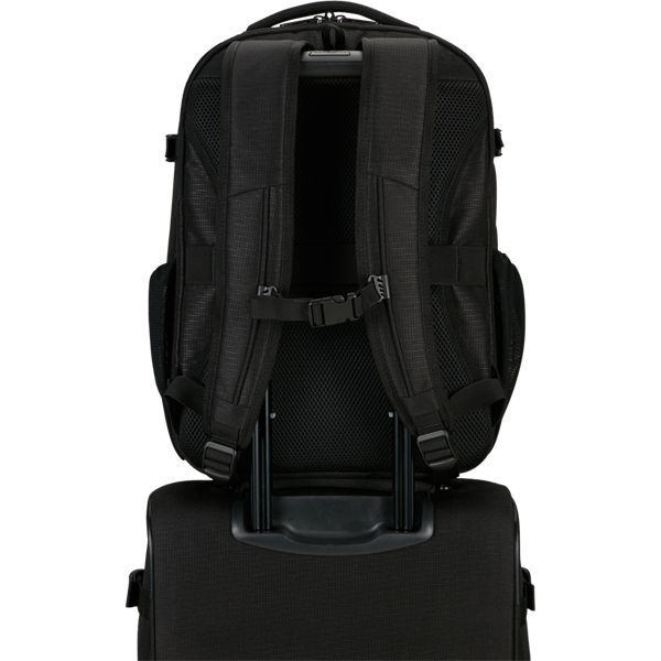 SAMSONITE Notebook hátizsák 143265-1276, LAPTOP BACKPACK M 15.6" (DEEP BLACK) -ROADER