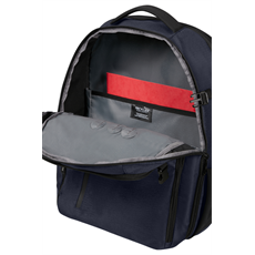 SAMSONITE Notebook hátizsák 143266-1247, LAPTOP BACKPACK L 17.3" EXP (DARK BLUE) -ROADER