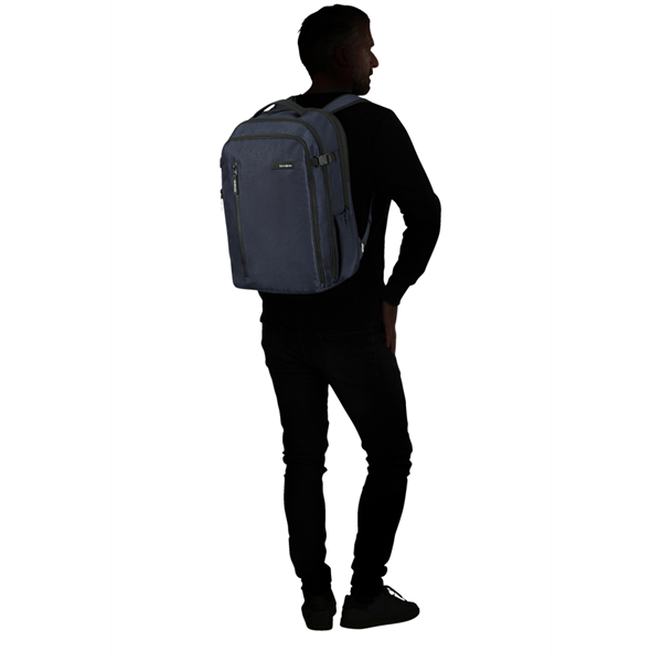 SAMSONITE Notebook hátizsák 143266-1247, LAPTOP BACKPACK L 17.3" EXP (DARK BLUE) -ROADER