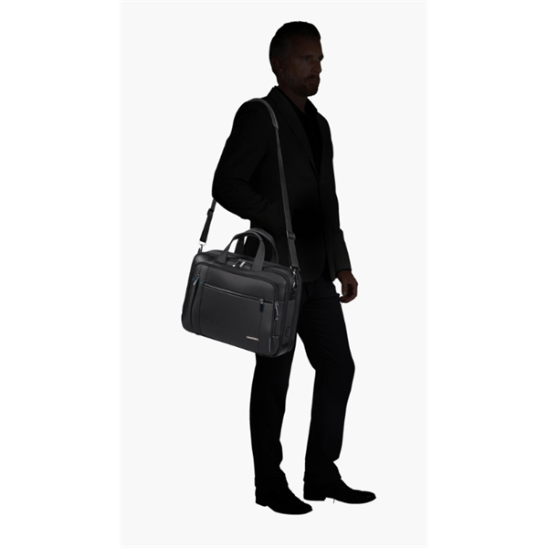 SAMSONITE Notebook táska 137263-1041, Bailhandle Expandable 15.6" (BLACK) -SPECTROLITE 3.0