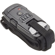 SAMSONITE U23*012-09, Zárható poggyászszíj (BLACK) -Travel Accessories