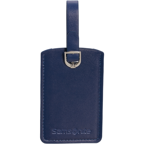 SAMSONITE Utazási Kiegészítő 121307-1549, RECTANGLE LUGGAGE TAG X2 (MIDNIGHT BLUE) -GLOBAL TA