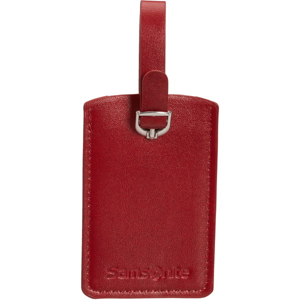 SAMSONITE Utazási Kiegészítő 121307-1726, RECTANGLE LUGGAGE TAG X2 (RED) -GLOBAL TA