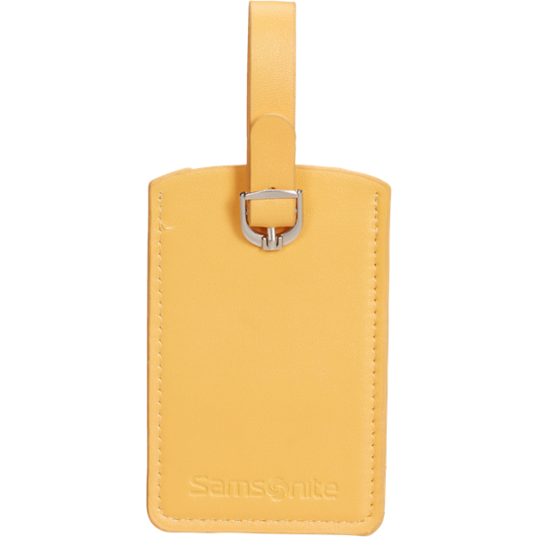 SAMSONITE Utazási Kiegészítő 121307-2022, RECTANGLE LUGGAGE TAG X2 (SUNFLOWER) -GLOBAL TA