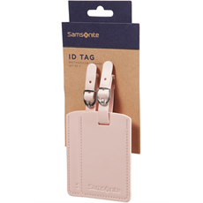 SAMSONITE Utazási Kiegészítő 121307-5266, RECTANGLE LUGGAGE TAG X2 (PALE ROSE PINK) -GLOBAL TA