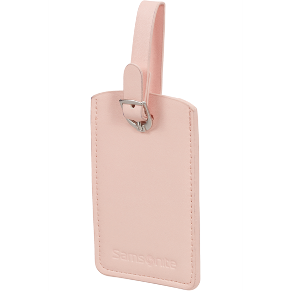 SAMSONITE Utazási Kiegészítő 121307-5266, RECTANGLE LUGGAGE TAG X2 (PALE ROSE PINK) -GLOBAL TA