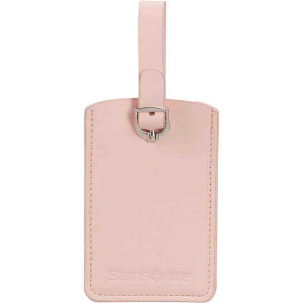 SAMSONITE Utazási Kiegészítő 121307-5266, RECTANGLE LUGGAGE TAG X2 (PALE ROSE PINK) -GLOBAL TA