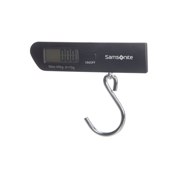 SAMSONITE Utazási Kiegészítő 122291-1041, DIGITAL LUGGAGE SCALE (BLACK) -GLOBAL TA