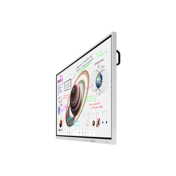 SAMSUNG 16/7 LFD, Flip Pro Interactive Display (85), Fehér