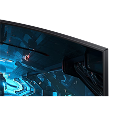 SAMSUNG Ívelt Gaming 240Hz VA monitor 27" G7, 2560x1440, 16:9, 600cd/m2, 1ms, HDMI/DisplayPort/2xUSB, Pivot