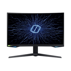 SAMSUNG Ívelt Gaming 240Hz VA monitor 27" G7, 2560x1440, 16:9, 600cd/m2, 1ms, HDMI/DisplayPort/2xUSB, Pivot