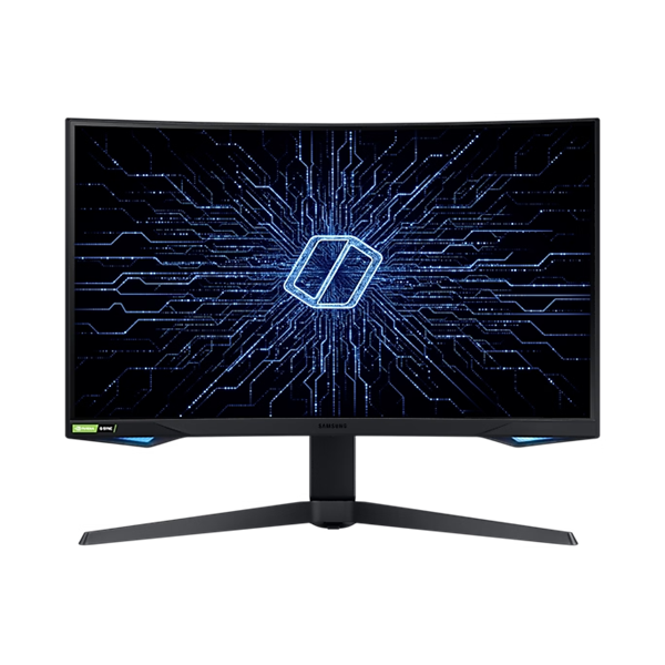SAMSUNG Ívelt Gaming 240Hz VA monitor 27" G7, 2560x1440, 16:9, 600cd/m2, 1ms, HDMI/DisplayPort/2xUSB, Pivot