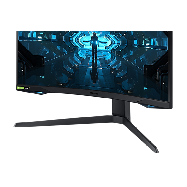 SAMSUNG Ívelt Gaming 240Hz VA monitor 27" G7, 2560x1440, 16:9, 600cd/m2, 1ms, HDMI/DisplayPort/2xUSB, Pivot