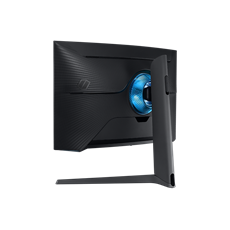 SAMSUNG Ívelt Gaming 240Hz VA monitor 27" G7, 2560x1440, 16:9, 600cd/m2, 1ms, HDMI/DisplayPort/2xUSB, Pivot