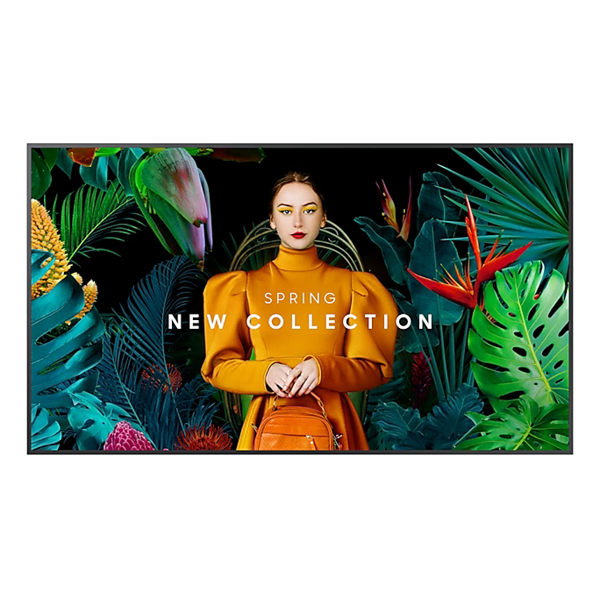 SAMSUNG 65" QBC Crystal UHD 4K Signage kijelző