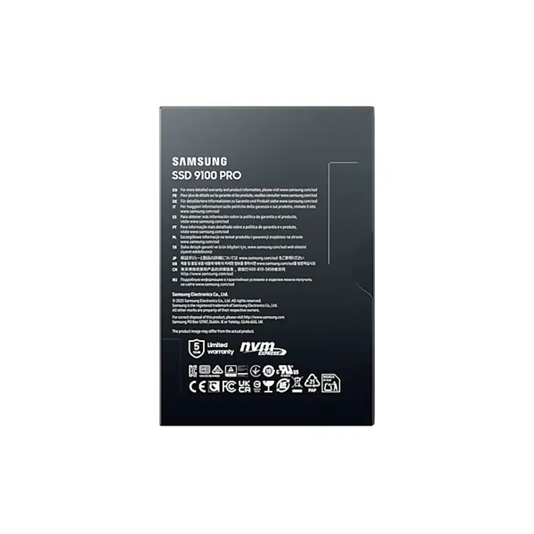 SAMSUNG 9100 PRO PCIe 5.0 NVMe M.2 SSD, 1TB