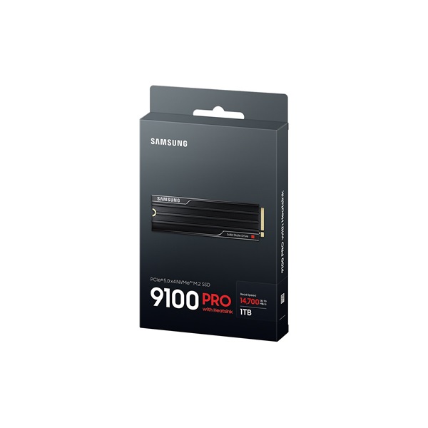 SAMSUNG 9100 PRO with Heatsink PCIe 5.0 NVMe™ M.2 SSD 1TB