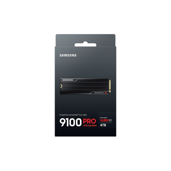 SAMSUNG 9100 PRO with Heatsink PCIe 5.0 NVMe™ M.2 SSD 4TB