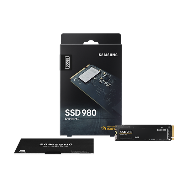 SAMSUNG 980 PCIe 3.0 NVMe M.2 SSD 500GB