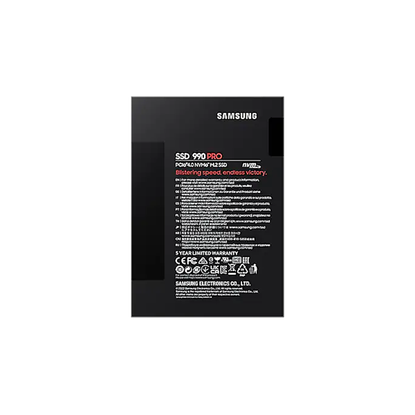 SAMSUNG 990 PRO PCIe 4.0 NVMe M.2 SSD, 2TB
