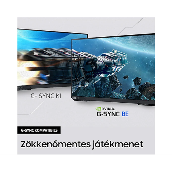 SAMSUNG Gaming 165Hz IPS monitor 32" G50A, 2560x1440, 16:9, 350cd/m2, 1ms, DisplayPort/HDMI, Pivot
