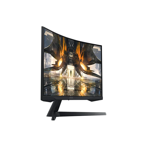 SAMSUNG Ívelt Gaming 165Hz VA monitor 27" G55A, 2560x1440, 16:9, 300cd/m2, 1ms, HDMI/DisplayPort