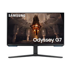 SAMSUNG Gaming 144Hz IPS monitor 28" G70B, 3840x2160, 16:9, 300cd/m2, 1ms, 2xHDMI/DP/2xUSB/LAN/WiFi/BT, Pivot, hangszóró