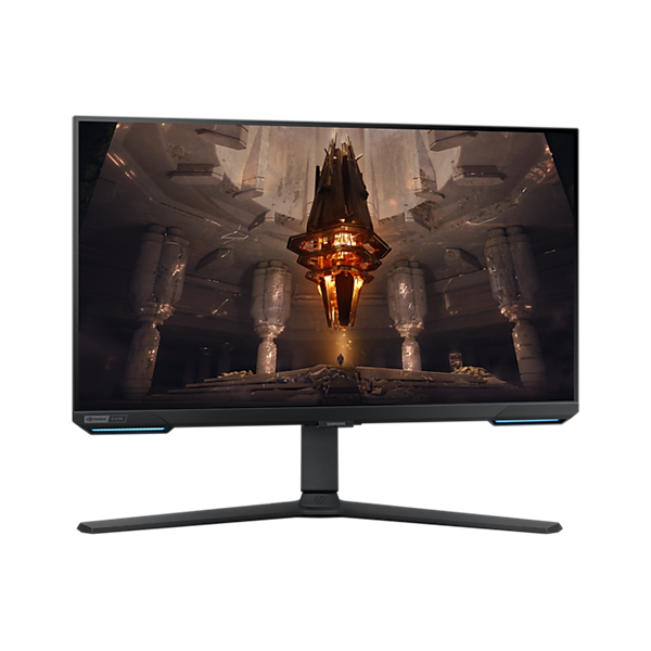 SAMSUNG Gaming 144Hz IPS monitor 28" G70B, 3840x2160, 16:9, 300cd/m2, 1ms, 2xHDMI/DP/2xUSB/LAN/WiFi/BT, Pivot, hangszóró