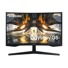 SAMSUNG Ívelt Gaming 165Hz VA monitor 27" G55A, 2560x1440, 16:9, 300cd/m2, 1ms, HDMI/DisplayPort