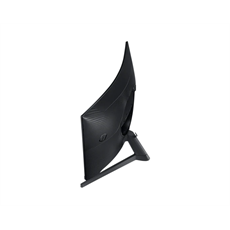 SAMSUNG Ívelt Gaming 165Hz VA monitor 27" G55A, 2560x1440, 16:9, 300cd/m2, 1ms, HDMI/DisplayPort