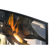 SAMSUNG Ívelt Gaming 165Hz VA monitor 27" G55A, 2560x1440, 16:9, 300cd/m2, 1ms, HDMI/DisplayPort