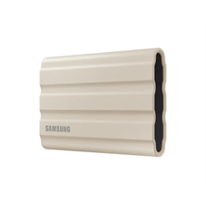 SAMSUNG Hordozható SSD T7 Shield, USB 3.2 Gen.2 (10Gbps), 1TB, Bézs