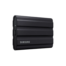 SAMSUNG Hordozható SSD T7 Shield, USB 3.2 Gen.2 (10Gbps), 1TB, Fekete