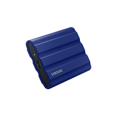 SAMSUNG Hordozható SSD T7 Shield, USB 3.2 Gen.2 (10Gbps), 2TB, Kék