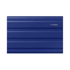 SAMSUNG Hordozható SSD T7 Shield, USB 3.2 Gen.2 (10Gbps), 2TB, Kék