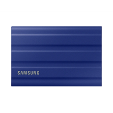 SAMSUNG Hordozható SSD T7 Shield, USB 3.2 Gen.2 (10Gbps), 2TB, Kék