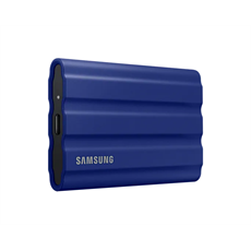 SAMSUNG Hordozható SSD T7 Shield, USB 3.2 Gen.2 (10Gbps), 2TB, Kék