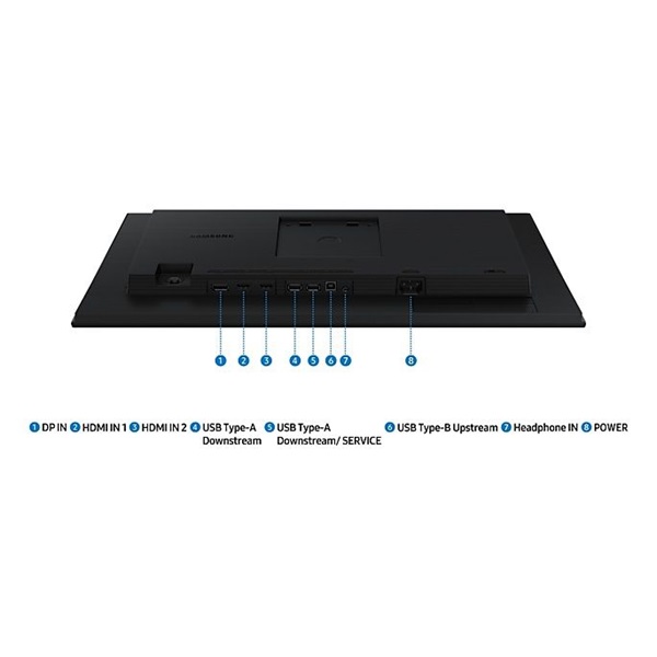 SAMSUNG IPS 100Hz monitor 27" S40GD, 1920x1080, 16:9, 250cd/m2, 5ms, 2xHDMI/DisplayPort/2xUSB, Pivot