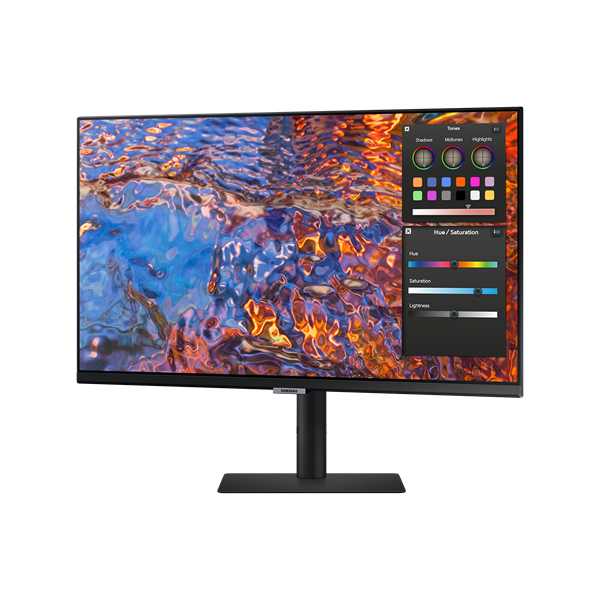 SAMSUNG IPS 27" monitor S80PB, 3840x2160, 16:9, 400cd/m2, 5ms, HDMI/DP/3xUSB/USB-C/LAN, Pivot