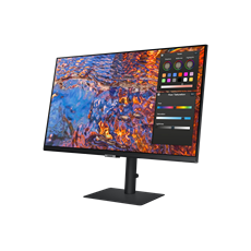 SAMSUNG IPS 27" monitor S80PB, 3840x2160, 16:9, 400cd/m2, 5ms, HDMI/DP/3xUSB/USB-C/LAN, Pivot