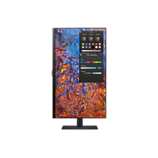 SAMSUNG IPS 27" monitor S80PB, 3840x2160, 16:9, 400cd/m2, 5ms, HDMI/DP/3xUSB/USB-C/LAN, Pivot