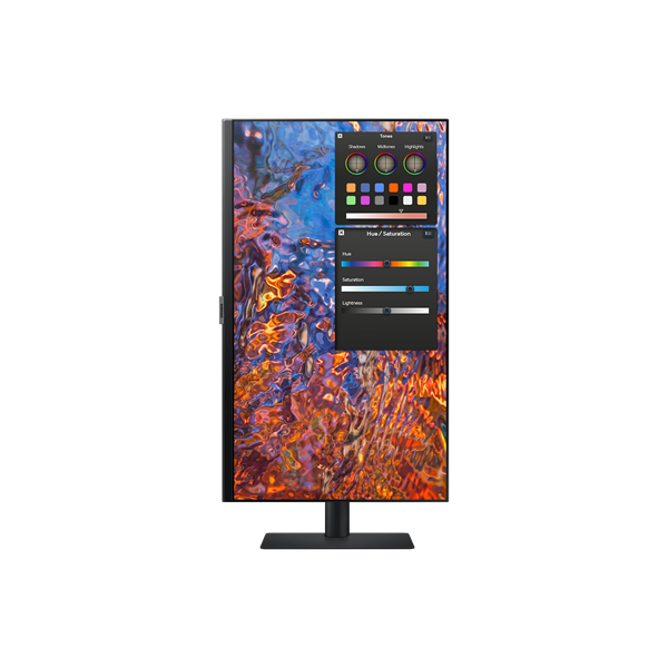 SAMSUNG IPS 27" monitor S80PB, 3840x2160, 16:9, 400cd/m2, 5ms, HDMI/DP/3xUSB/USB-C/LAN, Pivot