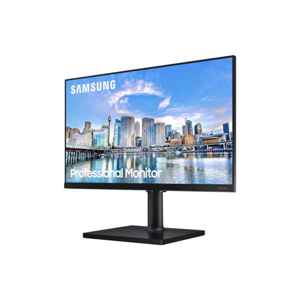 SAMSUNG IPS monitor 22" T45F, 1920x1080, 16:9, 250cd/m2, 5ms, DisplayPort/2xHDMI/2xUSB, Pivot