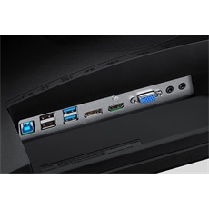SAMSUNG IPS monitor 23.8" SR65, 1920x1080, 16:9, 250cd/m2, 5ms, VGA/DisplayPort/HDMI/4xUSB, Pivot