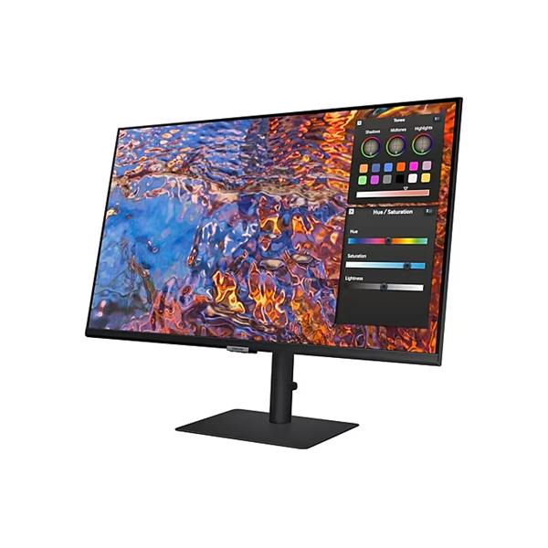 SAMSUNG IPS monitor 32" S80PB, 3840x2160, 16:9, 350cd/m2, 5ms, DisplayPort/HDMI/3xUSB/USB-C/LAN, Pivot